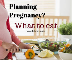 What should you eat if you are planning pregnancy